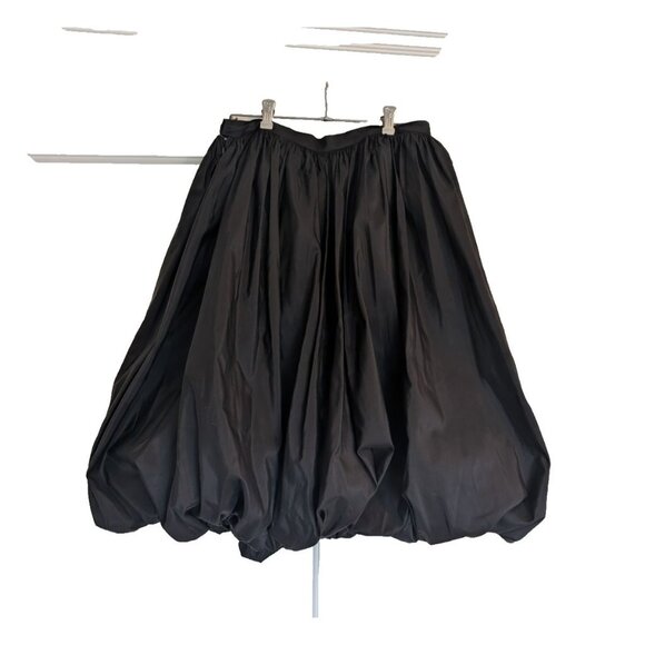Vintage After Six 100% Silk bubble skirt Y2K cottagecore party whimsigoth - Picture 1 of 7